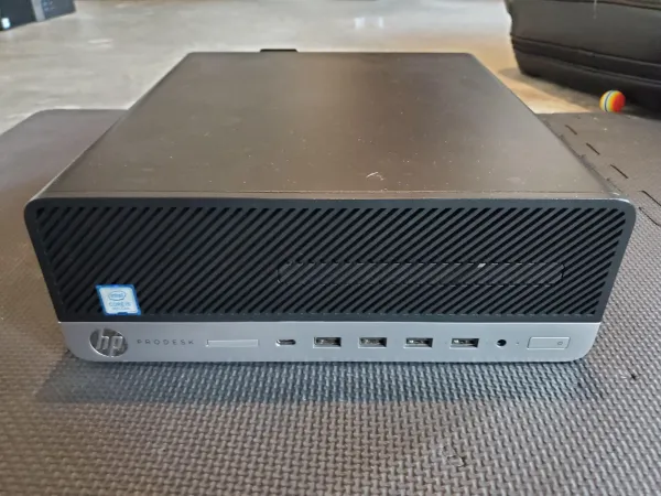 HP EliteDesk G4 SFF as a NAS